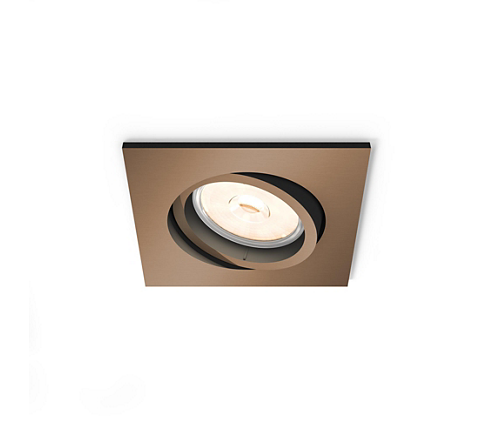 Foco Empotrable Philips Domegal Recessed Copper